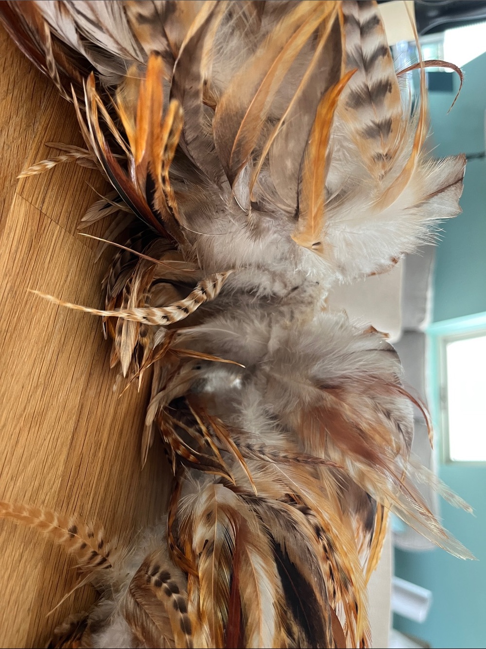 100% Authentic Feathered Boa - ostrich feathers - Picture 5 of 5